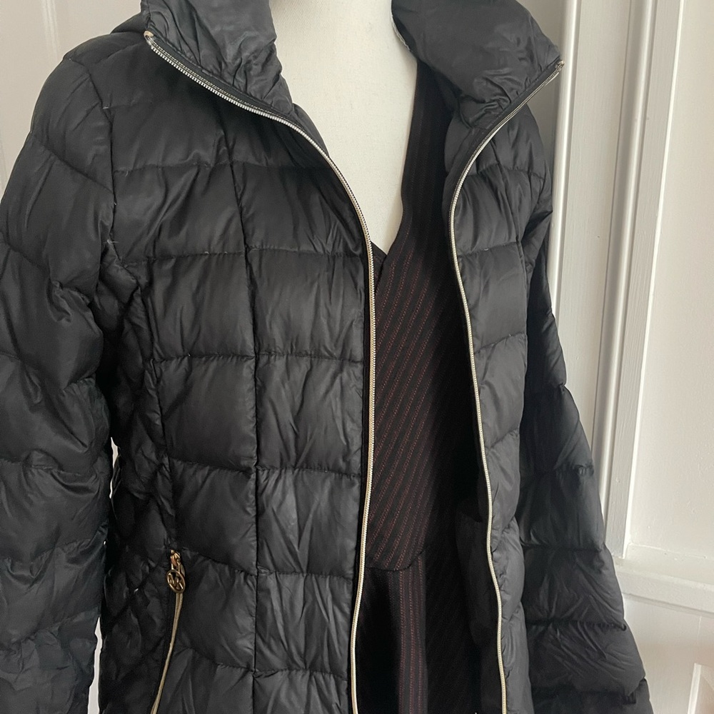 COPY - Michael Michael Kors black packable jacket